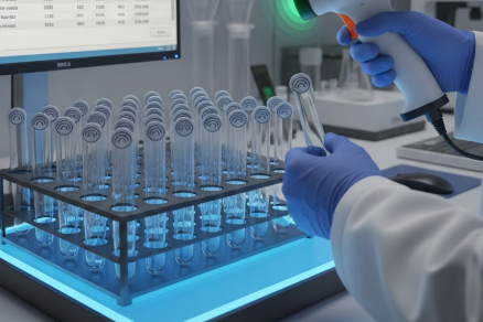 試験管をバーコードで管理していたが、RFIDで改善する｜RFID・電子棚札システム ソリューションナビ.com